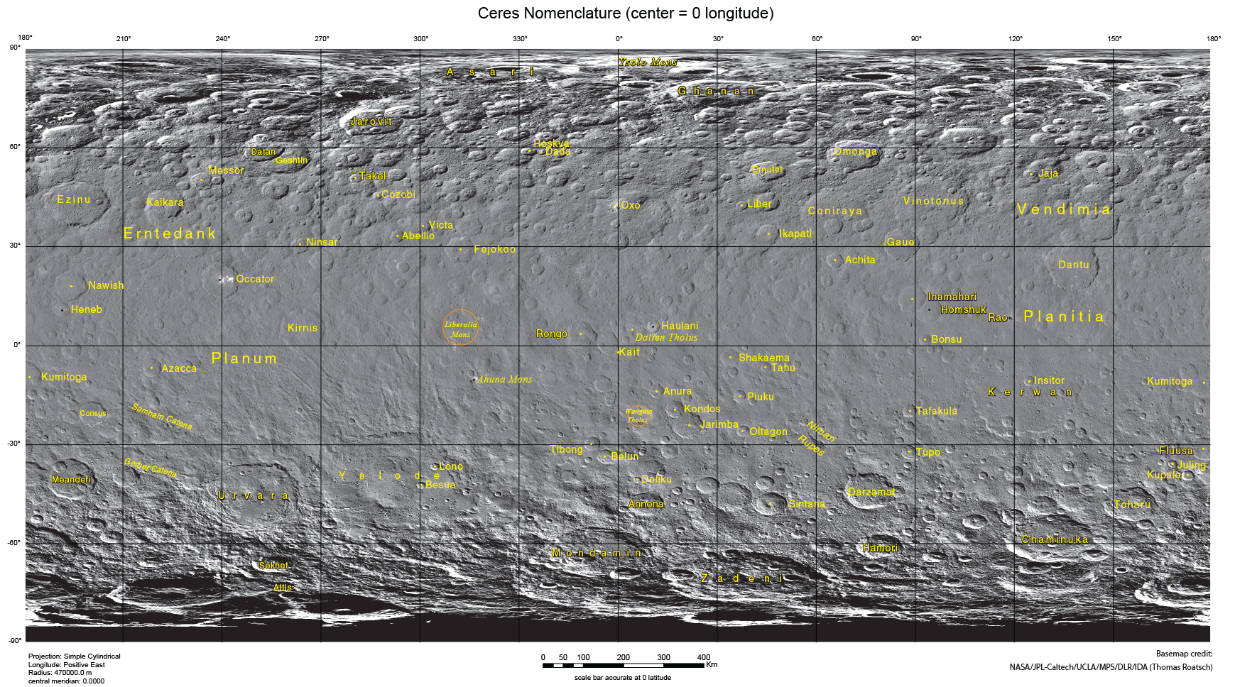 Ceres mapping